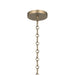 Myhouse Lighting Kichler - 52854CPZ - Four Light Chandelier/Semi Flush - Palmela - Champagne Bronze