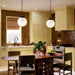 Myhouse Lighting Kichler - 52866BK - One Light Pendant - Andorra - Black