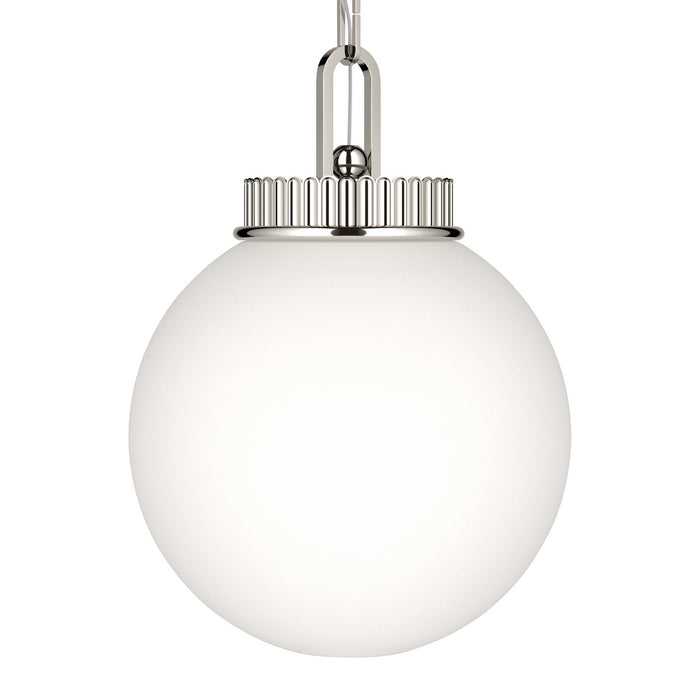 Myhouse Lighting Kichler - 52866PN - One Light Pendant - Andorra - Polished Nickel