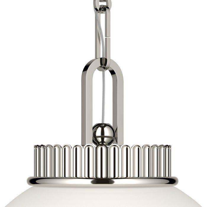 Myhouse Lighting Kichler - 52866PN - One Light Pendant - Andorra - Polished Nickel