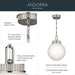Myhouse Lighting Kichler - 52866PN - One Light Pendant - Andorra - Polished Nickel