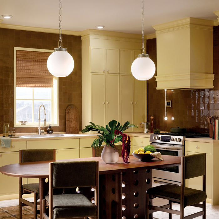 Myhouse Lighting Kichler - 52866PN - One Light Pendant - Andorra - Polished Nickel