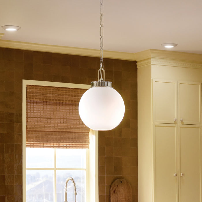 Myhouse Lighting Kichler - 52866PN - One Light Pendant - Andorra - Polished Nickel