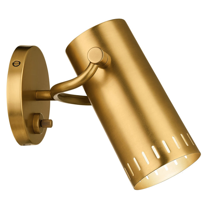 Myhouse Lighting Kichler - 52840LBR - LED Wall Sconce - Ruehl - Lacquered Brass