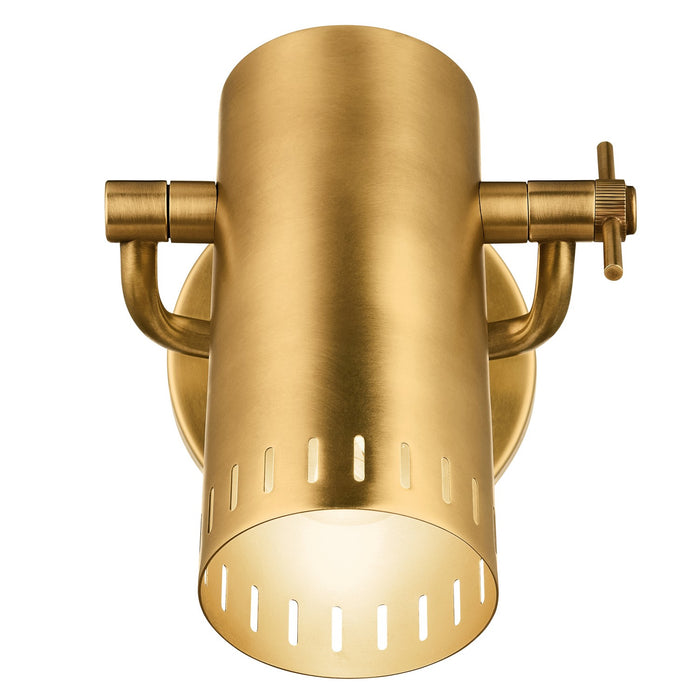 Myhouse Lighting Kichler - 52840LBR - LED Wall Sconce - Ruehl - Lacquered Brass
