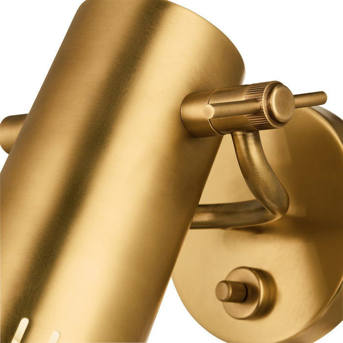 Myhouse Lighting Kichler - 52840LBR - LED Wall Sconce - Ruehl - Lacquered Brass