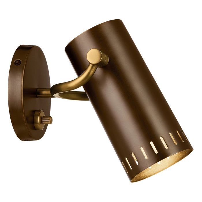 Myhouse Lighting Kichler - 52840LBZ - LED Wall Sconce - Ruehl - Lacquered Bronze