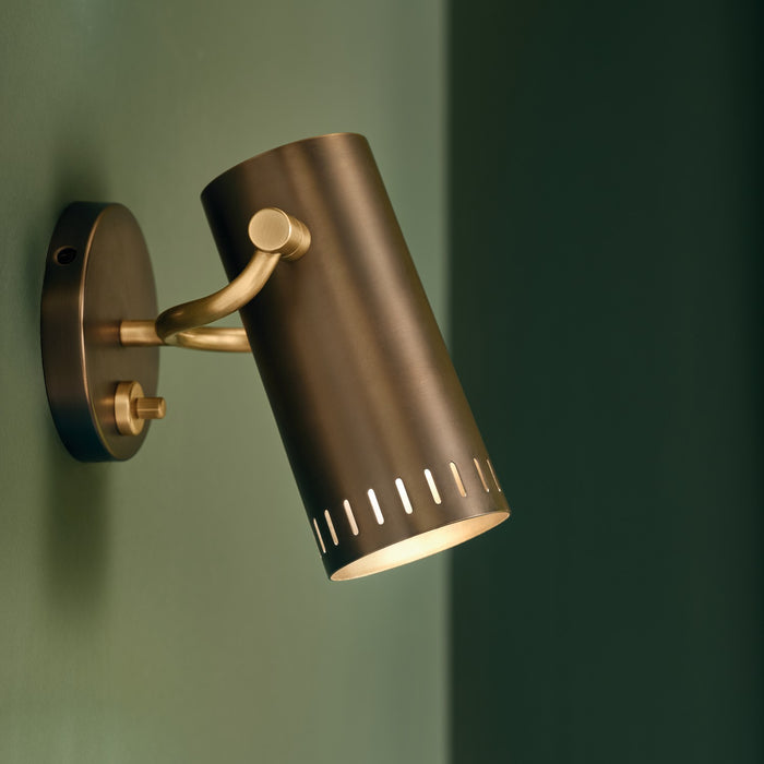 Myhouse Lighting Kichler - 52840LBZ - LED Wall Sconce - Ruehl - Lacquered Bronze