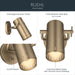 Myhouse Lighting Kichler - 52840CPZ - LED Wall Sconce - Ruehl - Champagne Bronze