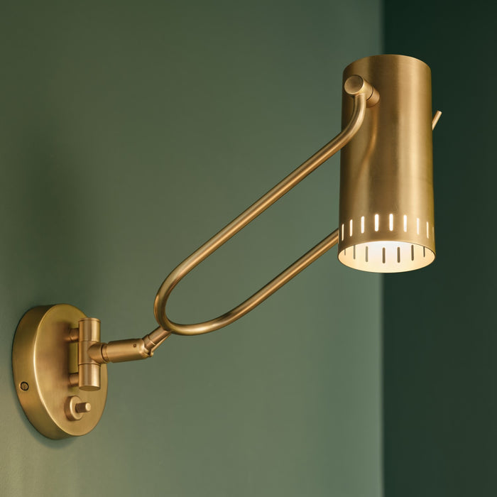 Myhouse Lighting Kichler - 52841LBR - LED Wall Sconce - Ruehl - Lacquered Brass