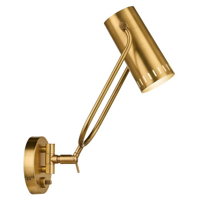Myhouse Lighting Kichler - 52841LBR - LED Wall Sconce - Ruehl - Lacquered Brass