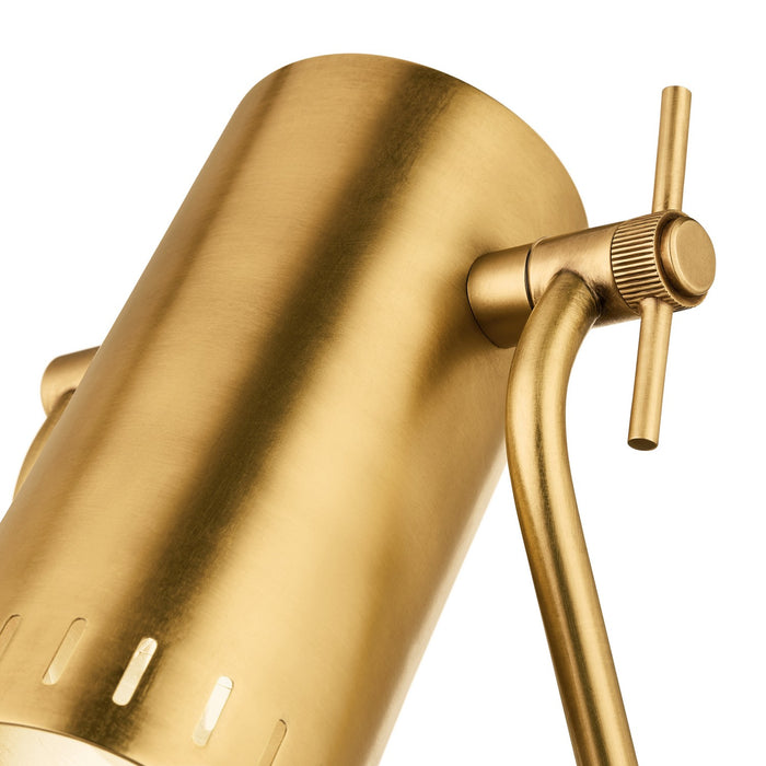 Myhouse Lighting Kichler - 52841LBR - LED Wall Sconce - Ruehl - Lacquered Brass