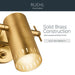 Myhouse Lighting Kichler - 52841LBR - LED Wall Sconce - Ruehl - Lacquered Brass