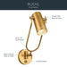 Myhouse Lighting Kichler - 52841LBR - LED Wall Sconce - Ruehl - Lacquered Brass