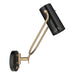 Myhouse Lighting Kichler - 52841BK - LED Wall Sconce - Ruehl - Black
