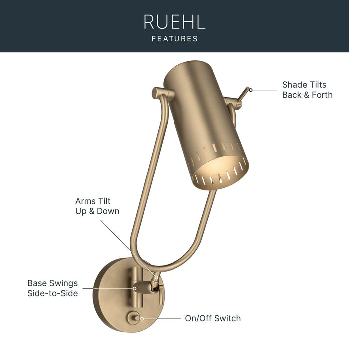 Myhouse Lighting Kichler - 52841CPZ - LED Wall Sconce - Ruehl - Champagne Bronze