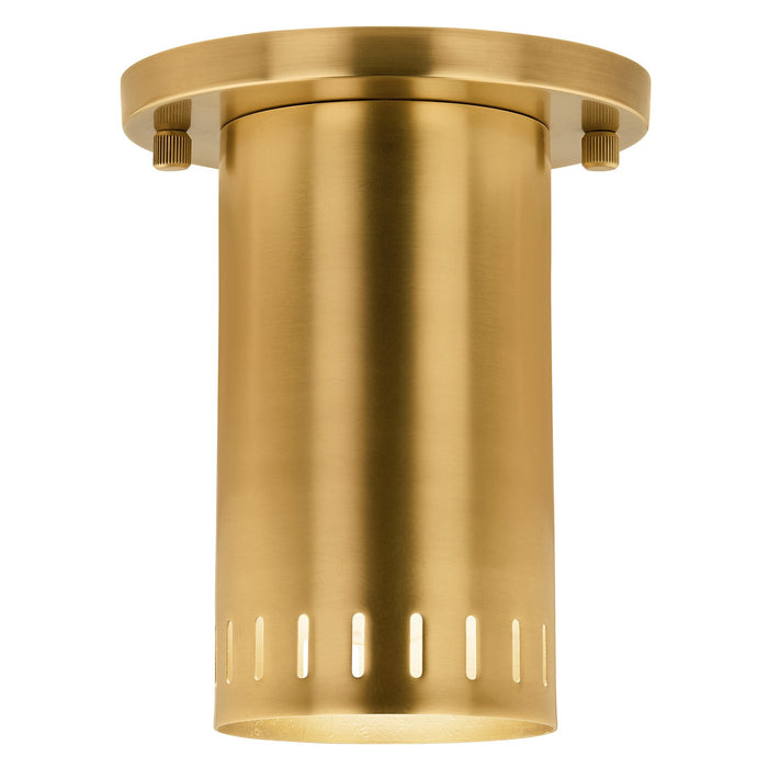 Myhouse Lighting Kichler - 52842LBR - LED Flush Mount - Ruehl - Lacquered Brass