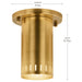 Myhouse Lighting Kichler - 52842LBR - LED Flush Mount - Ruehl - Lacquered Brass