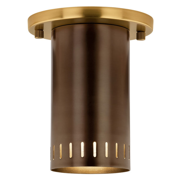 Myhouse Lighting Kichler - 52842LBZ - LED Flush Mount - Ruehl - Lacquered Bronze