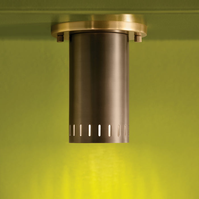 Myhouse Lighting Kichler - 52842LBZ - LED Flush Mount - Ruehl - Lacquered Bronze
