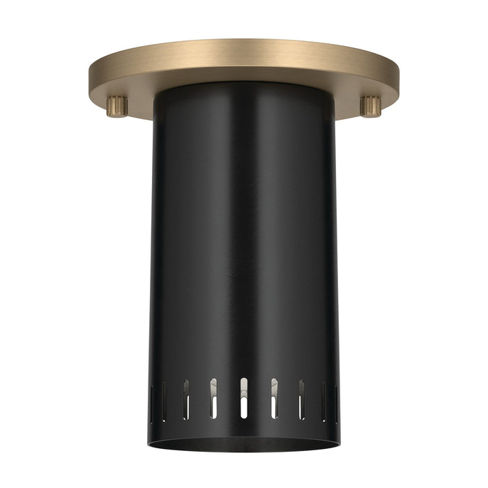 Myhouse Lighting Kichler - 52842BK - LED Flush Mount - Ruehl - Black