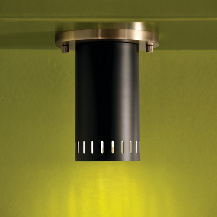 Myhouse Lighting Kichler - 52842BK - LED Flush Mount - Ruehl - Black