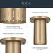 Myhouse Lighting Kichler - 52842CPZ - LED Flush Mount - Ruehl - Champagne Bronze