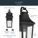 Myhouse Lighting Kichler - 59193BKT - One Light Outdoor Wall Mount - Cleary - Textured Black