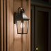 Myhouse Lighting Kichler - 59193BKT - One Light Outdoor Wall Mount - Cleary - Textured Black