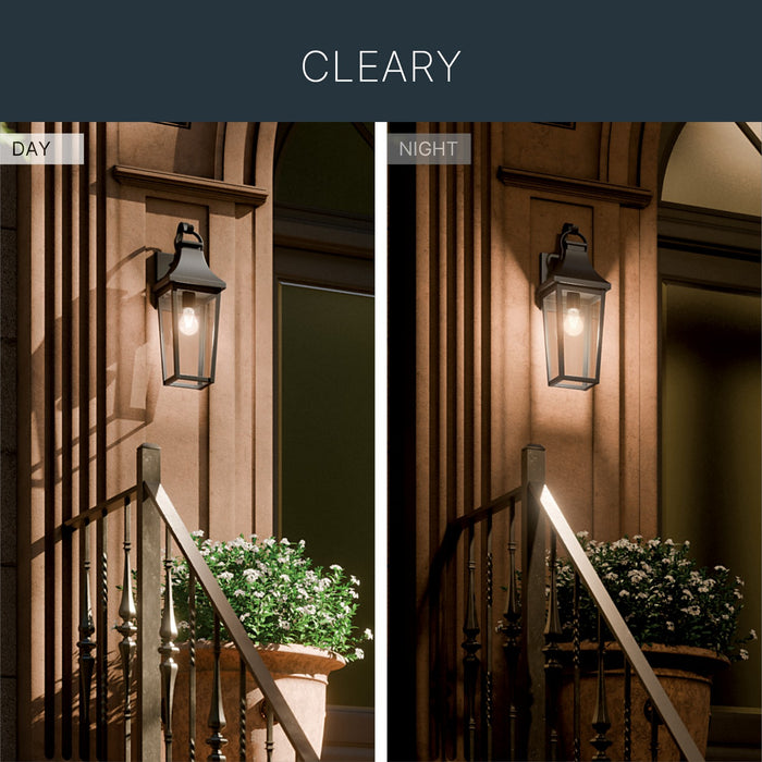Myhouse Lighting Kichler - 59194BKT - One Light Outdoor Wall Mount - Cleary - Textured Black