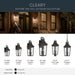 Myhouse Lighting Kichler - 59194OZ - One Light Outdoor Wall Mount - Cleary - Olde Bronze