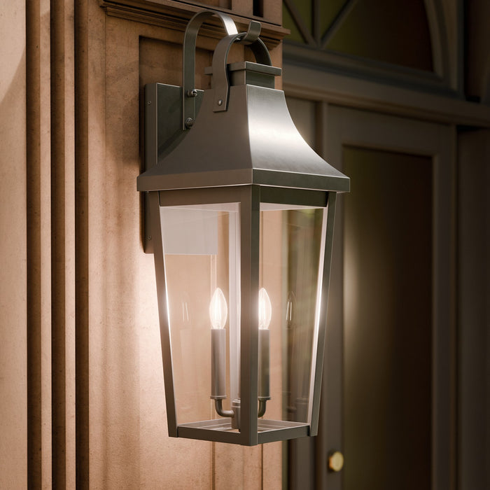 Myhouse Lighting Kichler - 59196OZ - Three Light Outdoor Wall Mount - Cleary - Olde Bronze