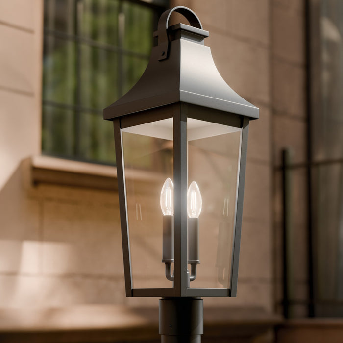 Myhouse Lighting Kichler - 59197BKT - Two Light Outdoor Post Lantern - Cleary - Textured Black