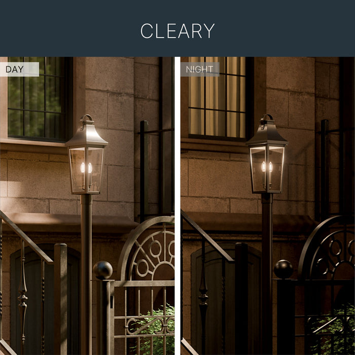 Myhouse Lighting Kichler - 59197OZ - Two Light Outdoor Post Lantern - Cleary - Olde Bronze