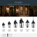 Myhouse Lighting Kichler - 59198BKT - Two Light Outdoor Pendant - Cleary - Textured Black