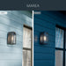 Myhouse Lighting Kichler - 59200BKT - One Light Outdoor Wall Mount - Marea - Textured Black