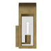 Myhouse Lighting Kichler - 59200NBR - One Light Outdoor Wall Mount - Marea - Natural Brass