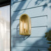 Myhouse Lighting Kichler - 59200NBR - One Light Outdoor Wall Mount - Marea - Natural Brass