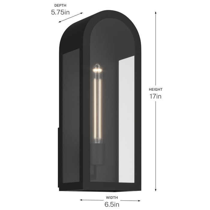 Myhouse Lighting Kichler - 59201BKT - One Light Outdoor Wall Mount - Marea - Textured Black
