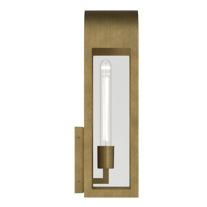 Myhouse Lighting Kichler - 59201NBR - One Light Outdoor Wall Mount - Marea - Natural Brass