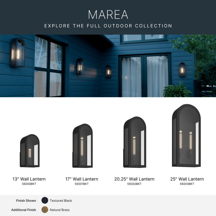 Myhouse Lighting Kichler - 59202BKT - One Light Outdoor Wall Mount - Marea - Textured Black