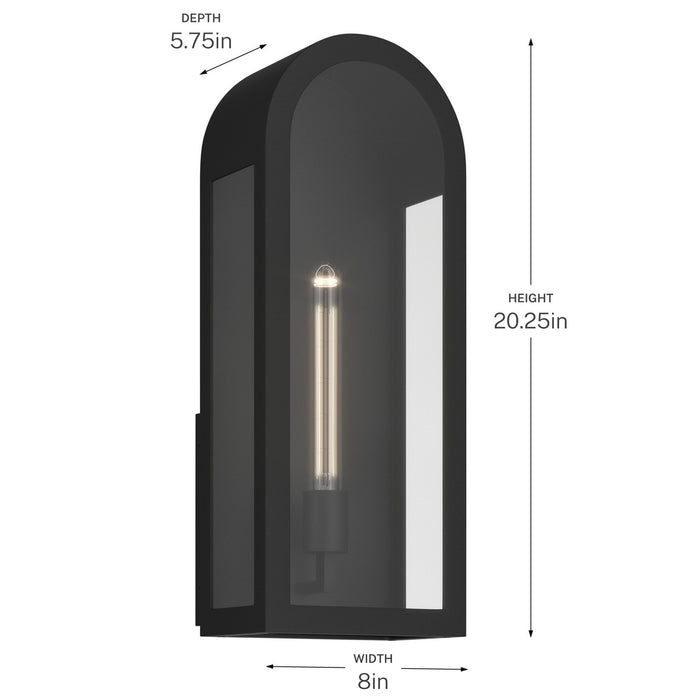 Myhouse Lighting Kichler - 59202BKT - One Light Outdoor Wall Mount - Marea - Textured Black