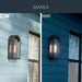 Myhouse Lighting Kichler - 59202BKT - One Light Outdoor Wall Mount - Marea - Textured Black