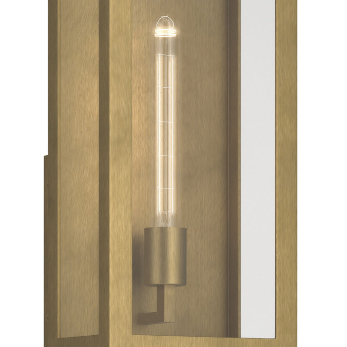 Myhouse Lighting Kichler - 59202NBR - One Light Outdoor Wall Mount - Marea - Natural Brass