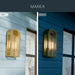 Myhouse Lighting Kichler - 59203NBR - Two Light Outdoor Wall Mount - Marea - Natural Brass