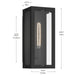 Myhouse Lighting Kichler - 59208BKT - One Light Outdoor Wall Mount - Calen - Textured Black