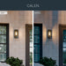 Myhouse Lighting Kichler - 59208BKT - One Light Outdoor Wall Mount - Calen - Textured Black