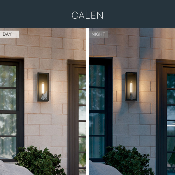 Myhouse Lighting Kichler - 59209BKT - One Light Outdoor Wall Mount - Calen - Textured Black