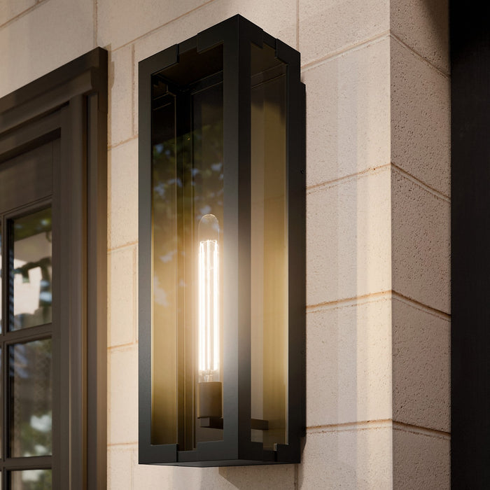 Myhouse Lighting Kichler - 59210BKT - One Light Outdoor Wall Mount - Calen - Textured Black