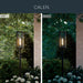 Myhouse Lighting Kichler - 59211BKT - One Light Outdoor Post Lantern - Calen - Textured Black
